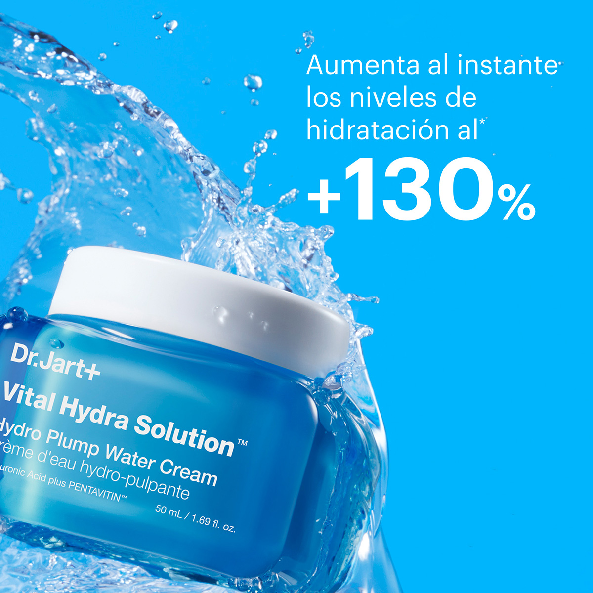 VITAL HYDRA SOLUTION™ WATER CREAM GLOW (CREMA HIDRATANTE CON ÁCIDO HIALURÓNICO)